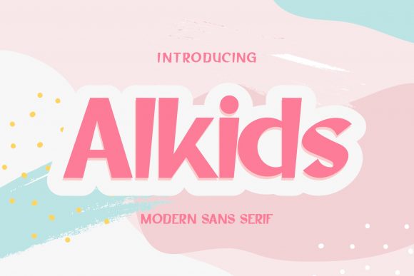 Alkids: A Playful Display Font That Brings Personality to Brand Design