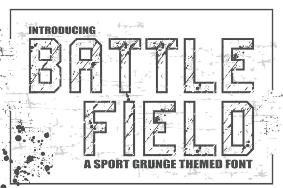 Battlefield Font: A Bold Display Typeface for High-Energy Branding
