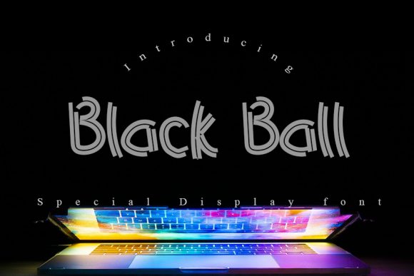 Black Ball: A Bold Display Font for Modern Branding Projects