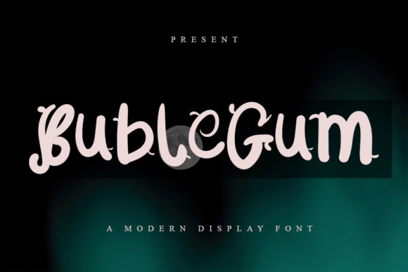 BubleGum: A Whimsical Display Font That Captures Attention
