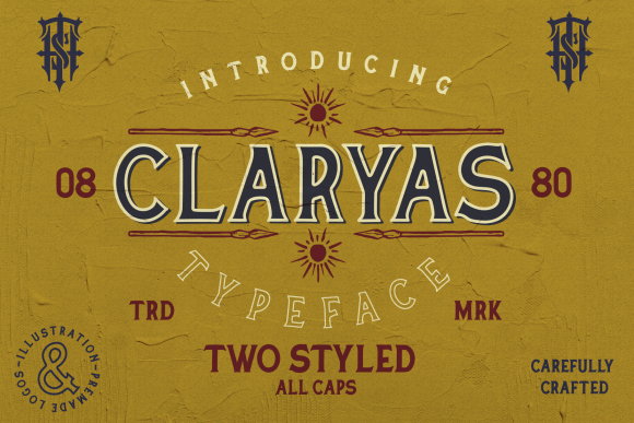 Claryas: How This Vintage Display Font Elevated Our Campaign Visuals