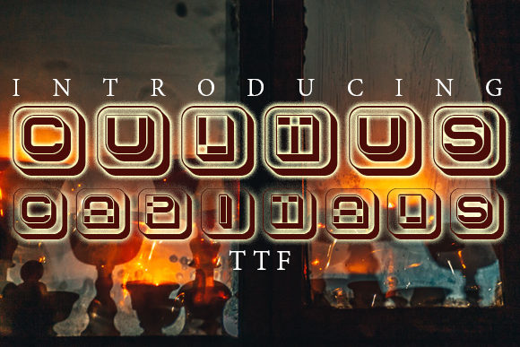 Cultus Capitals: A Designer’s 3D Display Font for Real Branding Projects