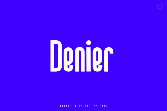 Denier: A Modern Display Font That Elevates Web Typography