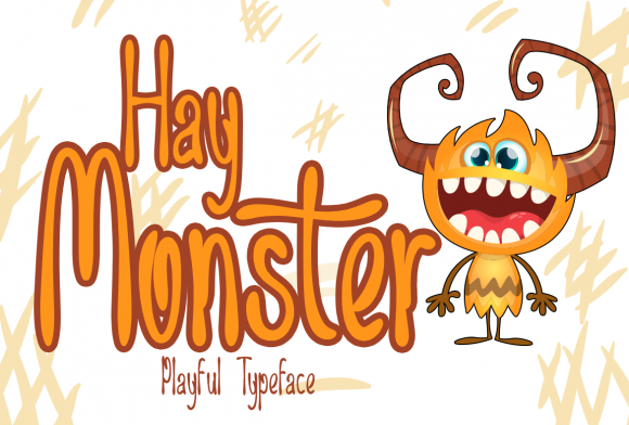 Hay Monster: A Playful Display Font for Branding with Personality