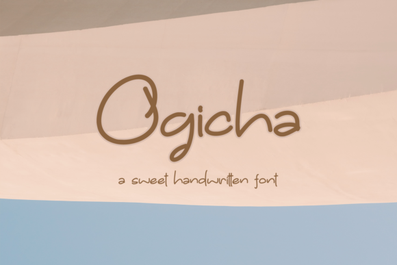 Ogicha: A Sweet Handwritten Font That Elevates Small Business Branding