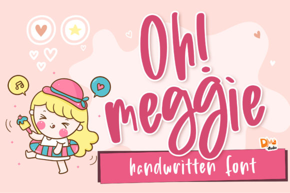 Oh Meggie: A Playful Display Font That Works for Real Campaigns