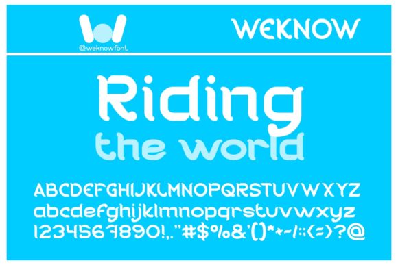 Riding the World: A Fresh Display Font That Elevates Brand Identity