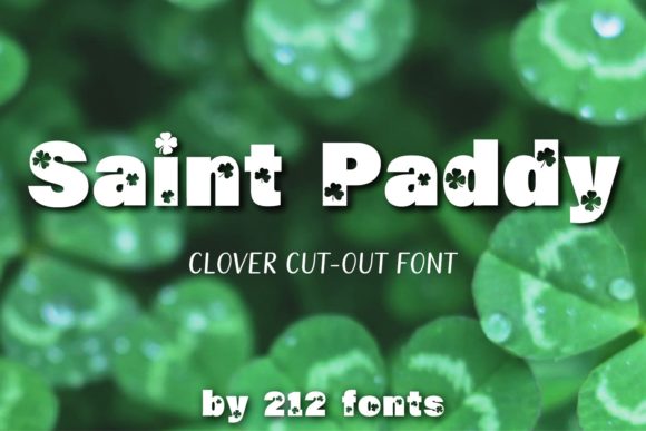 Saint Paddy: A Bold Display Font for Festive Digital Branding