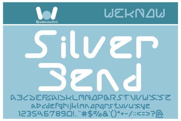 Silver Bend: A Stylish Display Font That Elevates Brand Design