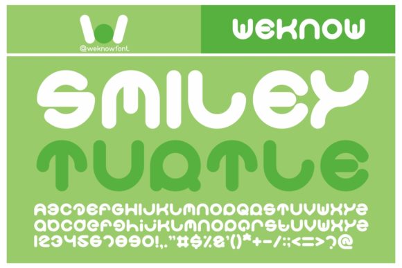 Smiley Turtle: A Bold Display Font for Scroll-Stopping Digital Campaigns