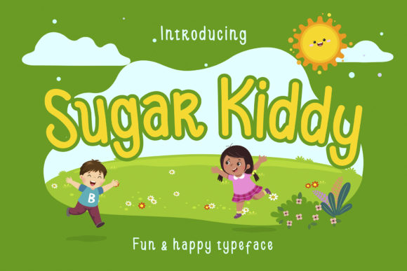 Sugar Kiddy: A Whimsical Display Font for Web Designers