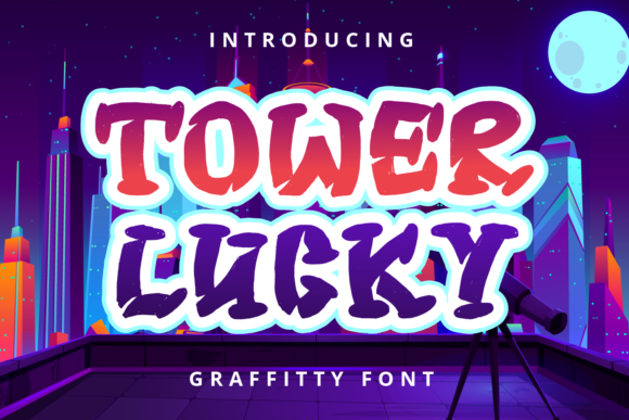 Tower Lucky: A Bold Display Font That Elevates Small Business Branding